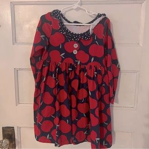 Eleanor Rose Apple Dress